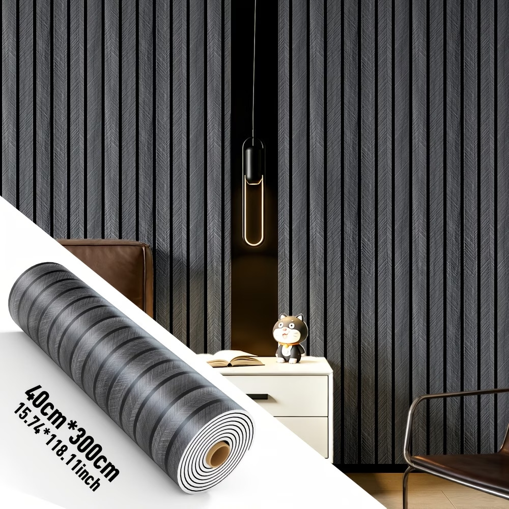 Pvc Panel Background - Selbstklebende Holzmaserung Wandpaneele, Wasserdichte 3D-Gitter-Aufkleber für
