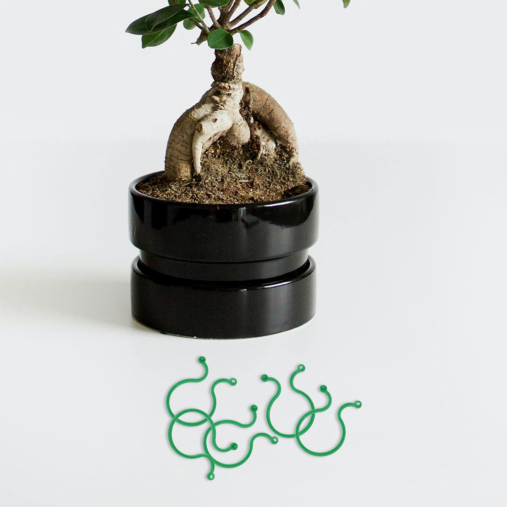 Vine Climbing Plastic - 200 Stück Gartenpflanzenclips aus Kunststoff, Tomatenstützklammern,