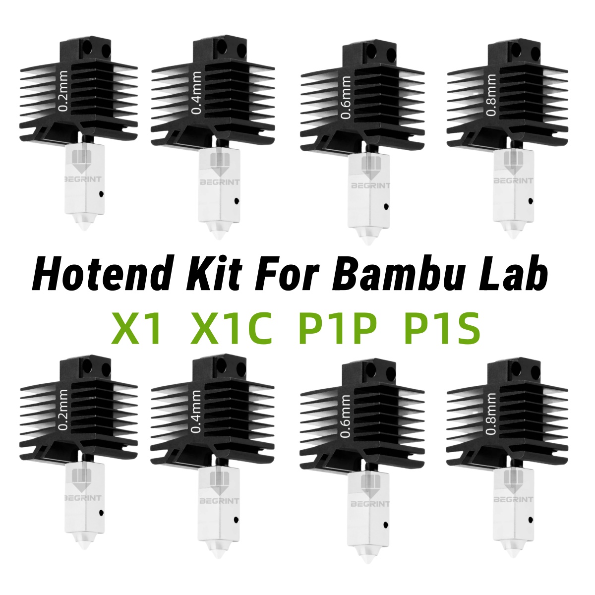 Ceramic Heat Emitter - NEUES Hotend-Kit für Bambu Lab X1