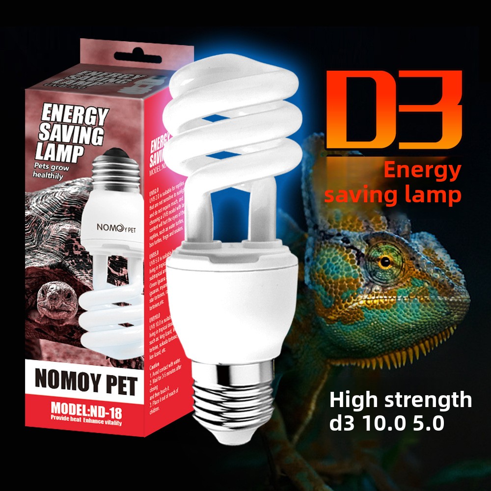 Vitamin D3 Reptile - NOMOY 13 W hochintensive UVB-Reptilienlampe –