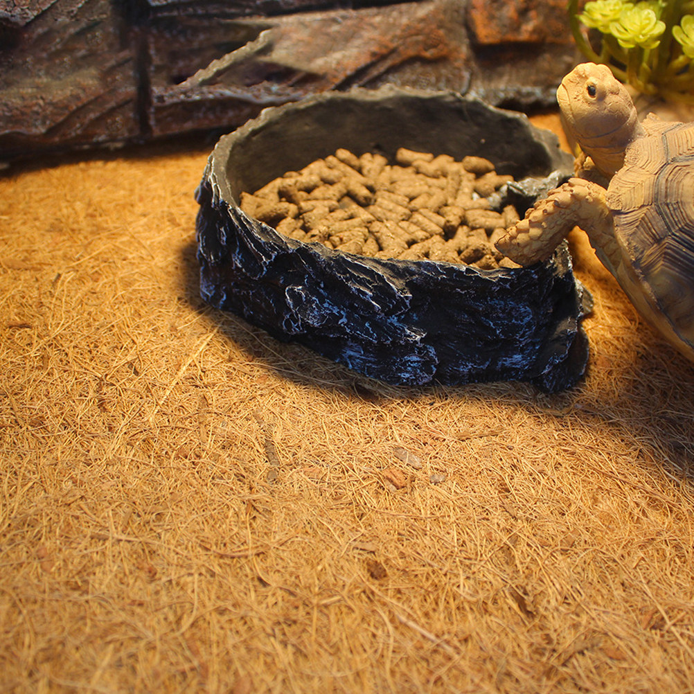 Substrate Coconut Fiber - Terrarium-Bodenbelag Natürliche Kokosfaser Reptilien-Substratmatte Sicher Gesunder