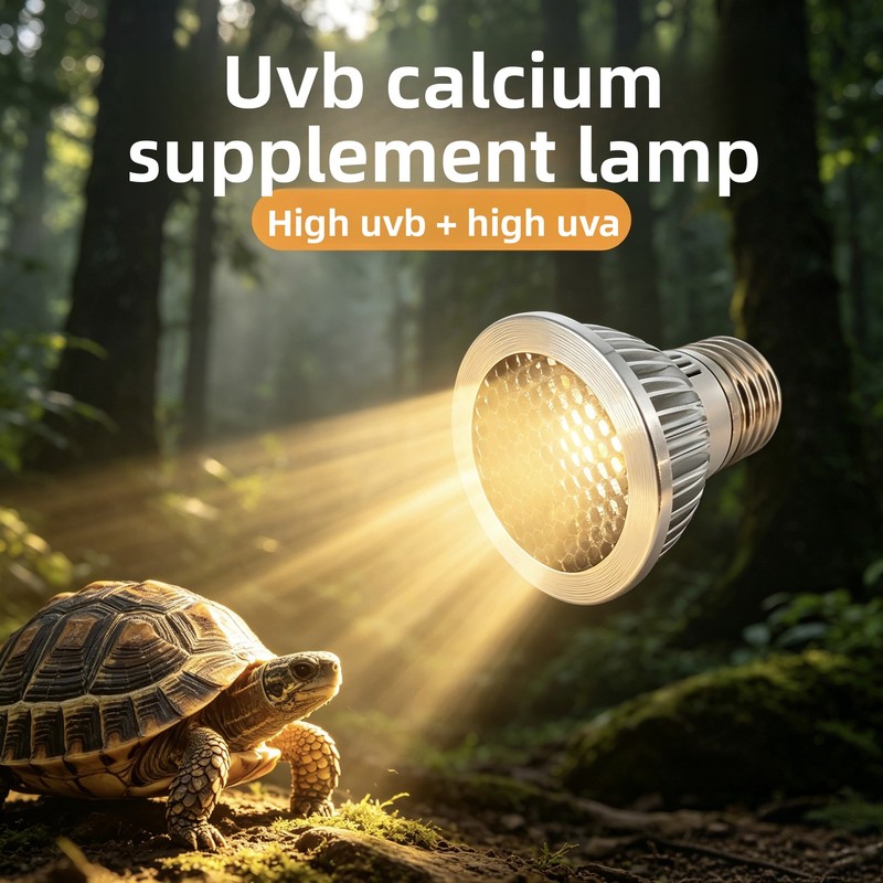 Vitamin D3 Reptile - Vollspektrum UVB 5.0 Reptilienlampe – 75W/100W