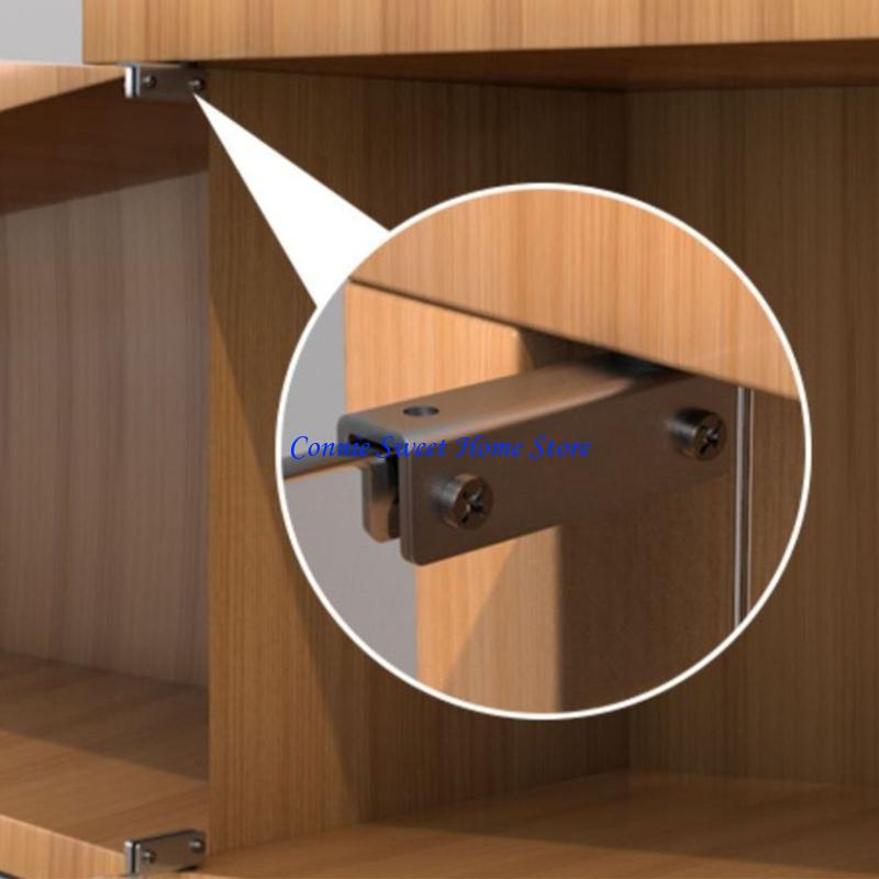 Glass Door Hinge - LXAF Sichere verdeckte Scharniere, Glastür-Sneak-Scharniere, einfache
