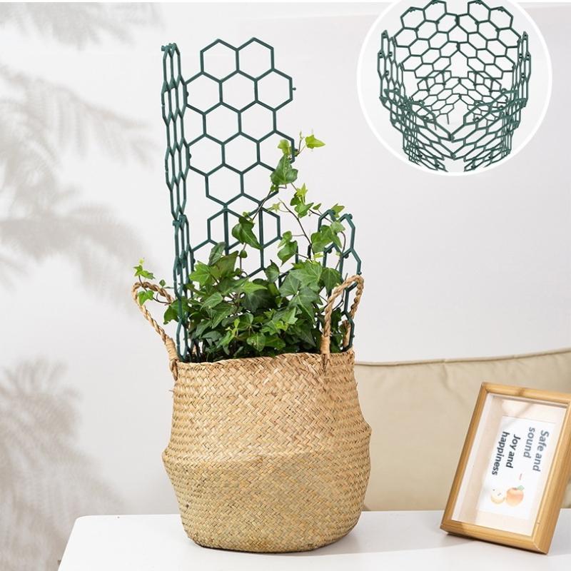 Vine Climbing Plastic - 1/5 Stück Wabenförmiges Pflanzendesign NEU Indoor