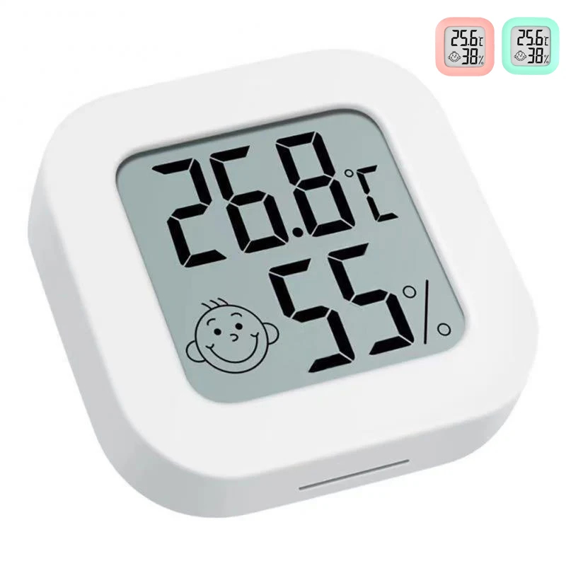 Digital Hygrometer Probe - LCD-Digital-Thermometer-Hygrometer für Innenräume, elektronisches Temperatur- und