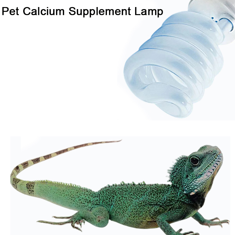 Calcium Powder Reptile - E27 13W/26W Reptilien-UVB-Lampe, Kalziumergänzungslampe, UVB5.0/10,0 für