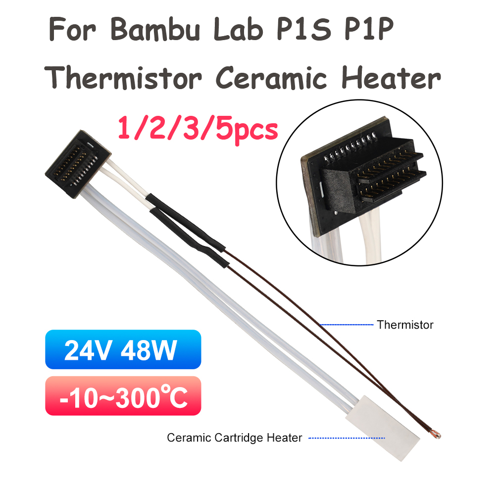 Ceramic Heat Emitter - Für Bambu Lab P1S P1P Thermistor