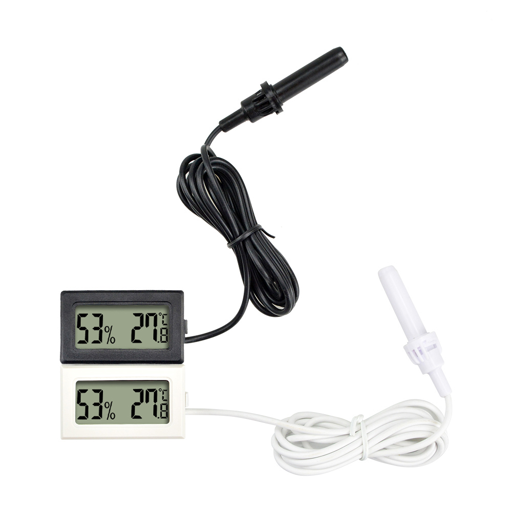 Digital Hygrometer Probe - 2 stücke Mini Digital Hygrometer Thermometer