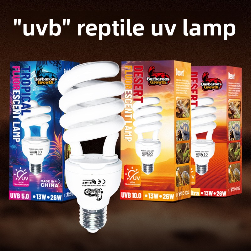Vitamin D3 Reptile - Barbarous Growth Reptile UVB 10.0 Light&Full