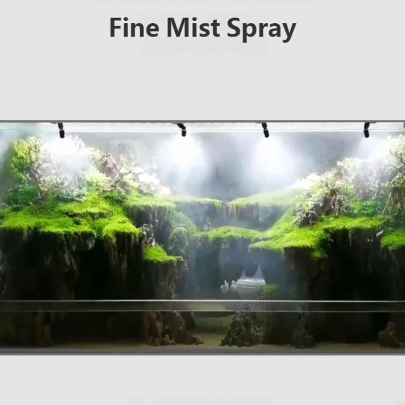 Misting Nozzle Reptile - Dichte Doppelkopf-Nebeldüse für Reptilien mit flexiblem