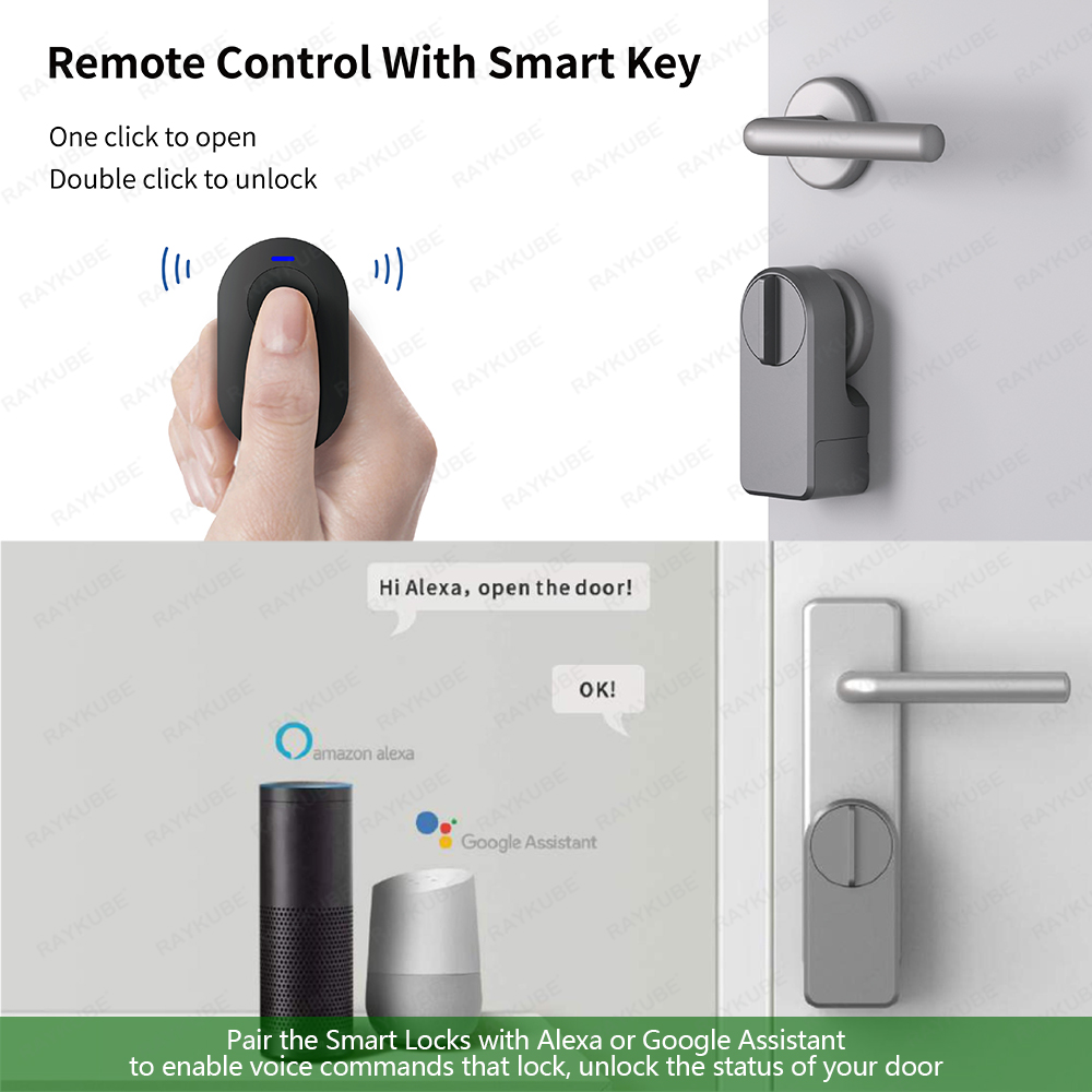 RAYKUBE A1 Pro Tuya BEL Smart  – Glass Door Hinge Bewertung und Preis