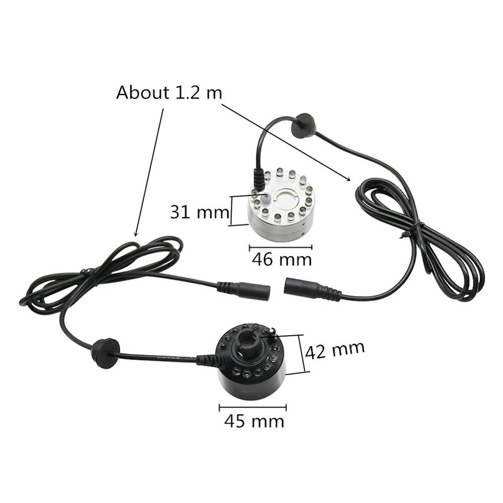 Elektrischer bunter Ultraschal – Terrarium Fogger Ultrasonic Bewertung und Preis