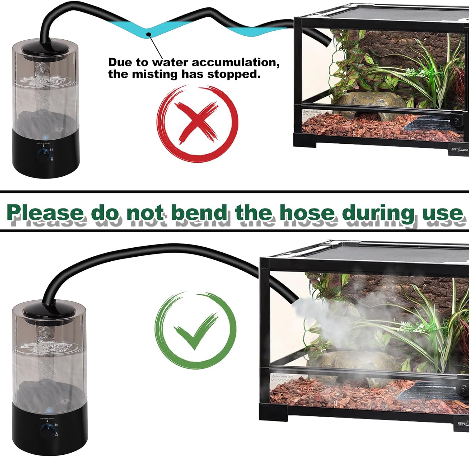 Reptilien-Luftbefeuchter Terra – Terrarium Fogger Ultrasonic Bewertung und Preis