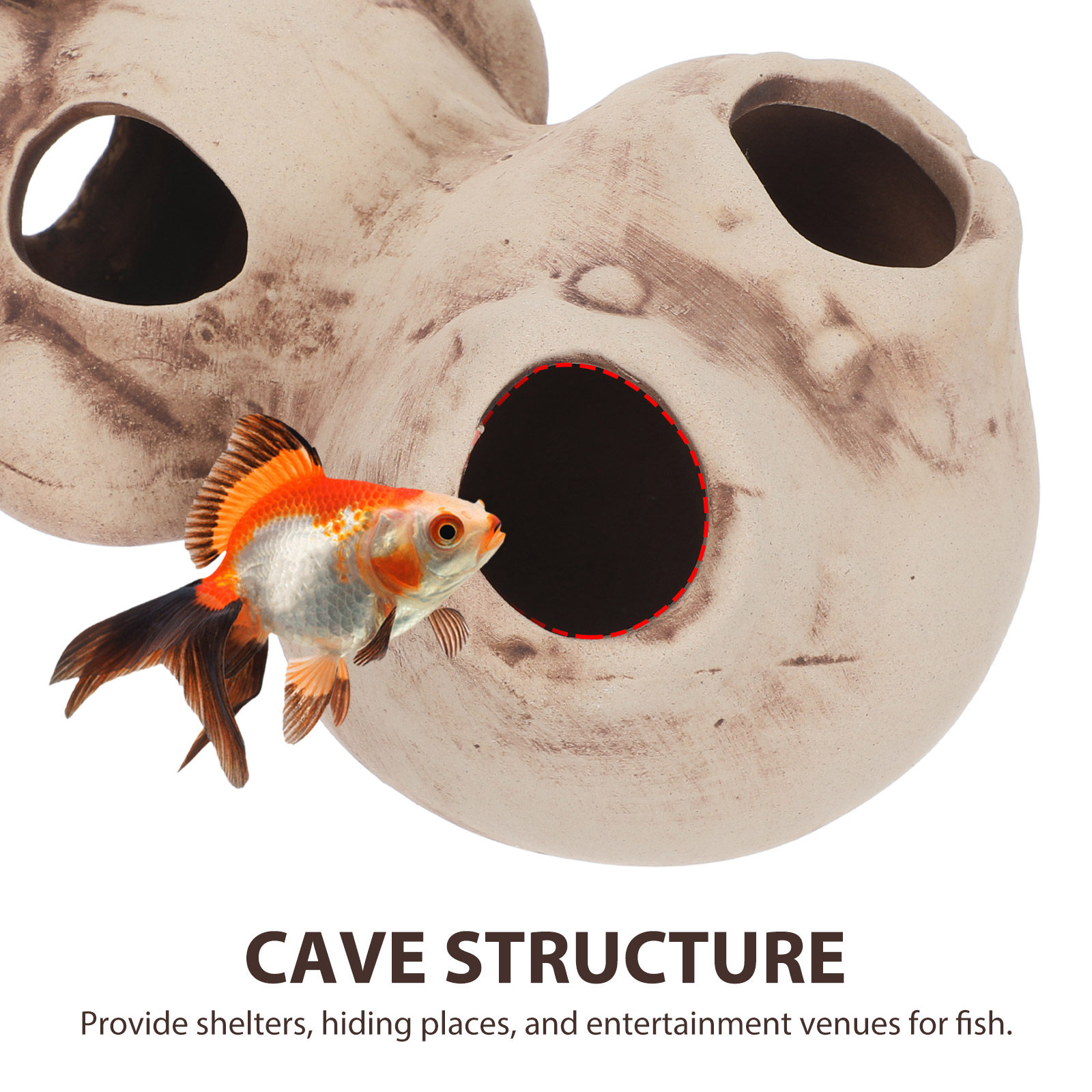 Aquarium-Garnelen-Unterschlupf – Hide Cave Ceramic Bewertung und Preis
