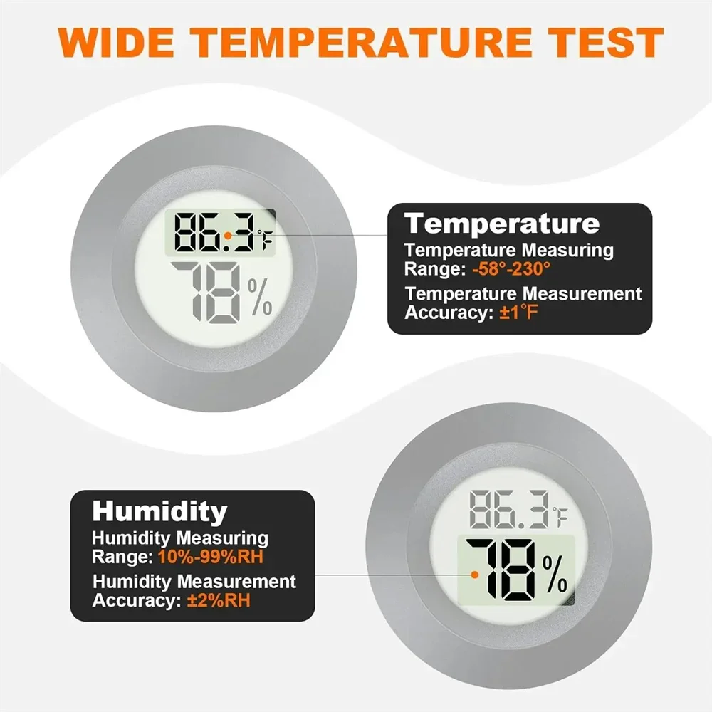 Mini-Rund-Digital-Thermometer- – Digital Hygrometer Probe Bewertung und Preis