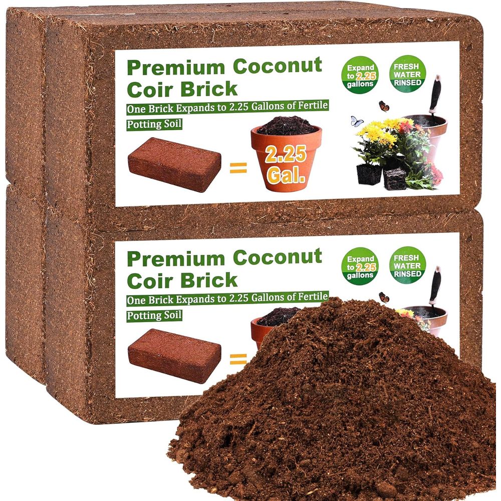 Organische Kokosfaser 4 Stück  – Substrate Coconut Fiber Bewertung und Preis