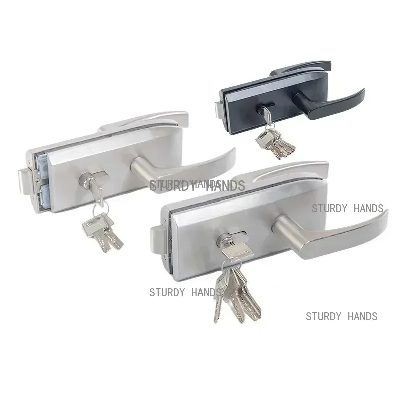 Büro Glas Türschloss Badezimme – Glass Door Hinge Bewertung und Preis