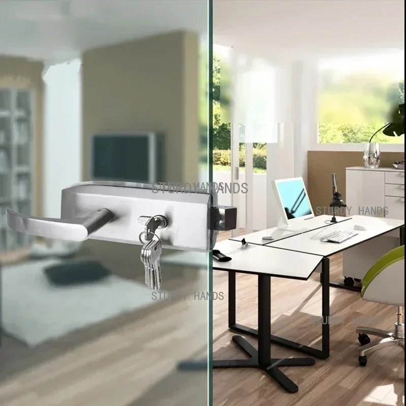 Büro Glas Türschloss Badezimme – Glass Door Hinge Bewertung und Preis