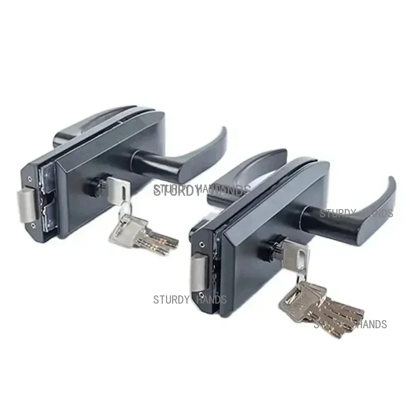 Büro Glas Türschloss Badezimme – Glass Door Hinge Bewertung und Preis