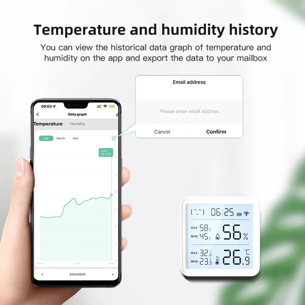 Tuya WiFi Temperatur- und Feuc – Digital Hygrometer Probe Bewertung und Preis
