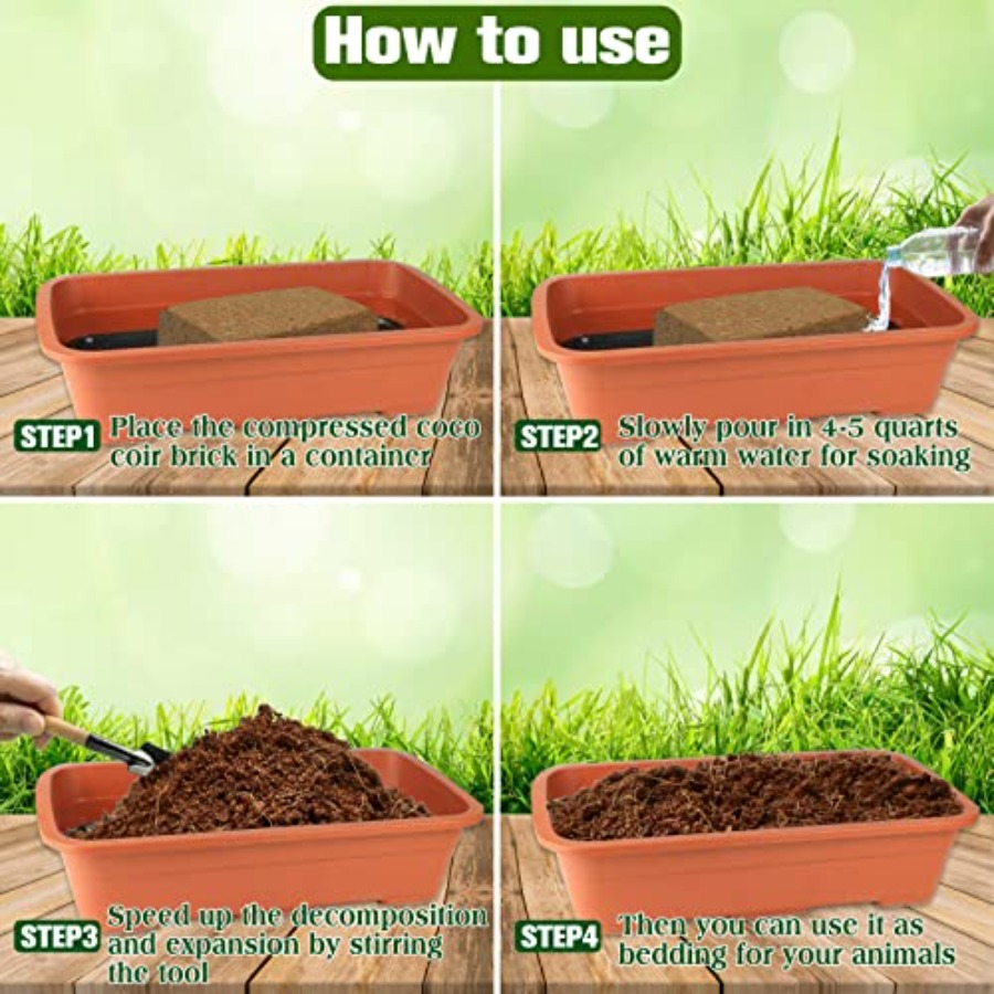 2er-Pack Kokosfaser-Substrat,  – Substrate Coconut Fiber Bewertung und Preis