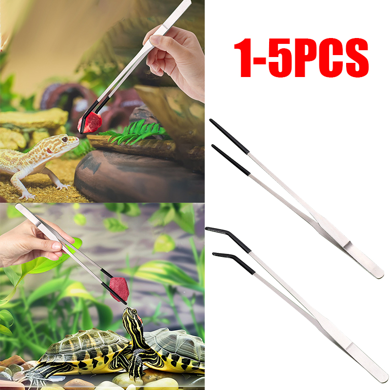 5-1PC Edelstahl gerade und geb – Feeding Tong Stainless Bewertung und Preis