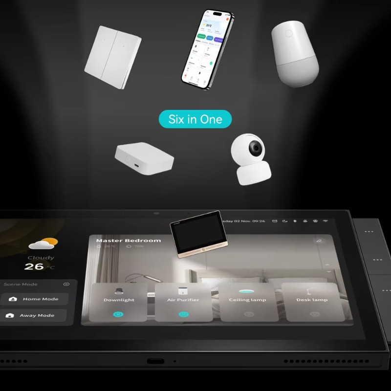 10,1-Zoll Tuya Smart Zentralst – Screen Top Mesh Bewertung und Preis