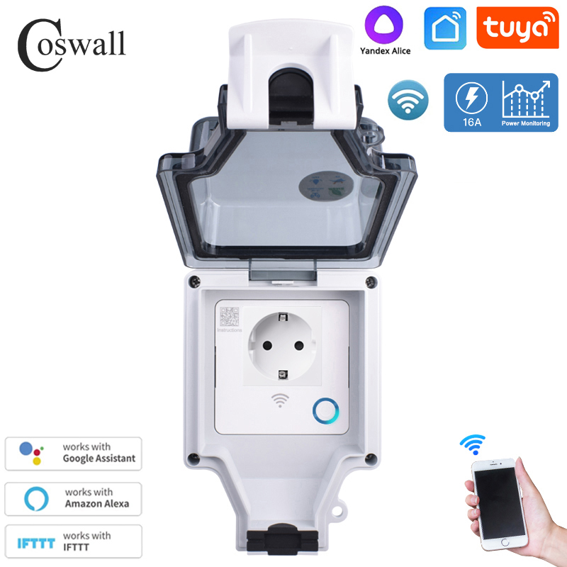 Coswall Tuya Wifi Yandex Alice – Timer Dual Outlet Bewertung und Preis
