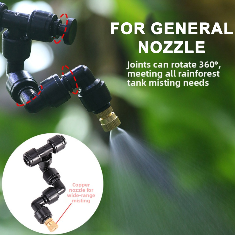 2 Stück schwarze Zerstäubungsd – Misting Nozzle Reptile Bewertung und Preis