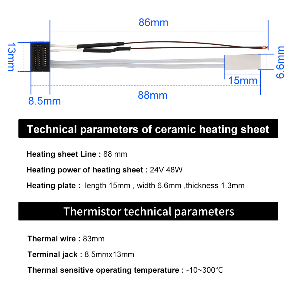 Für Bambu Lab Hotend V2.0 V3.0 – Ceramic Heat Emitter Bewertung und Preis