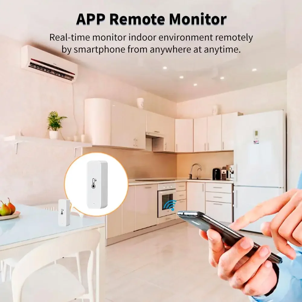 Intelligenter Zigbee 3.0 Tempe – Digital Hygrometer Probe Bewertung und Preis