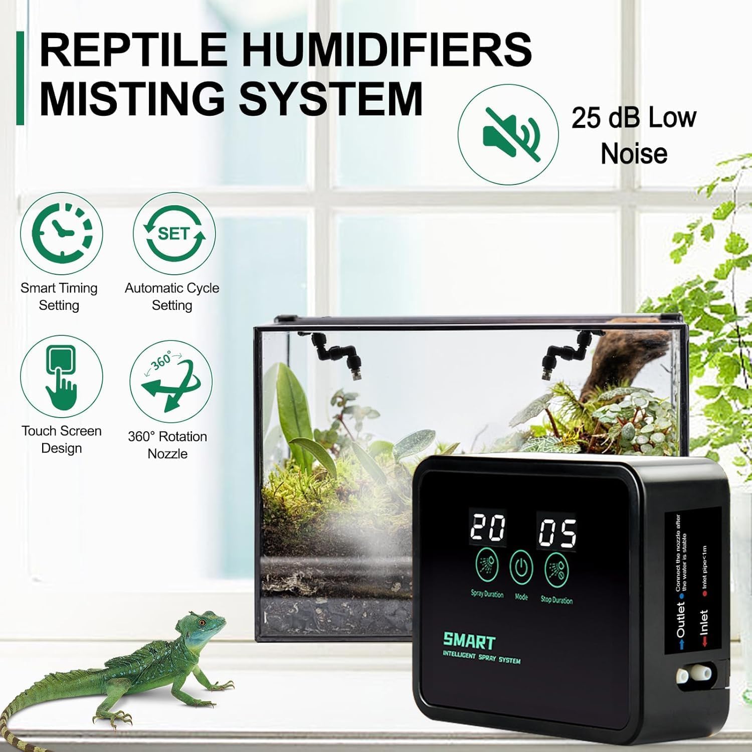 Reptilien-Luftbefeuchter Intel – Misting Nozzle Reptile Bewertung und Preis