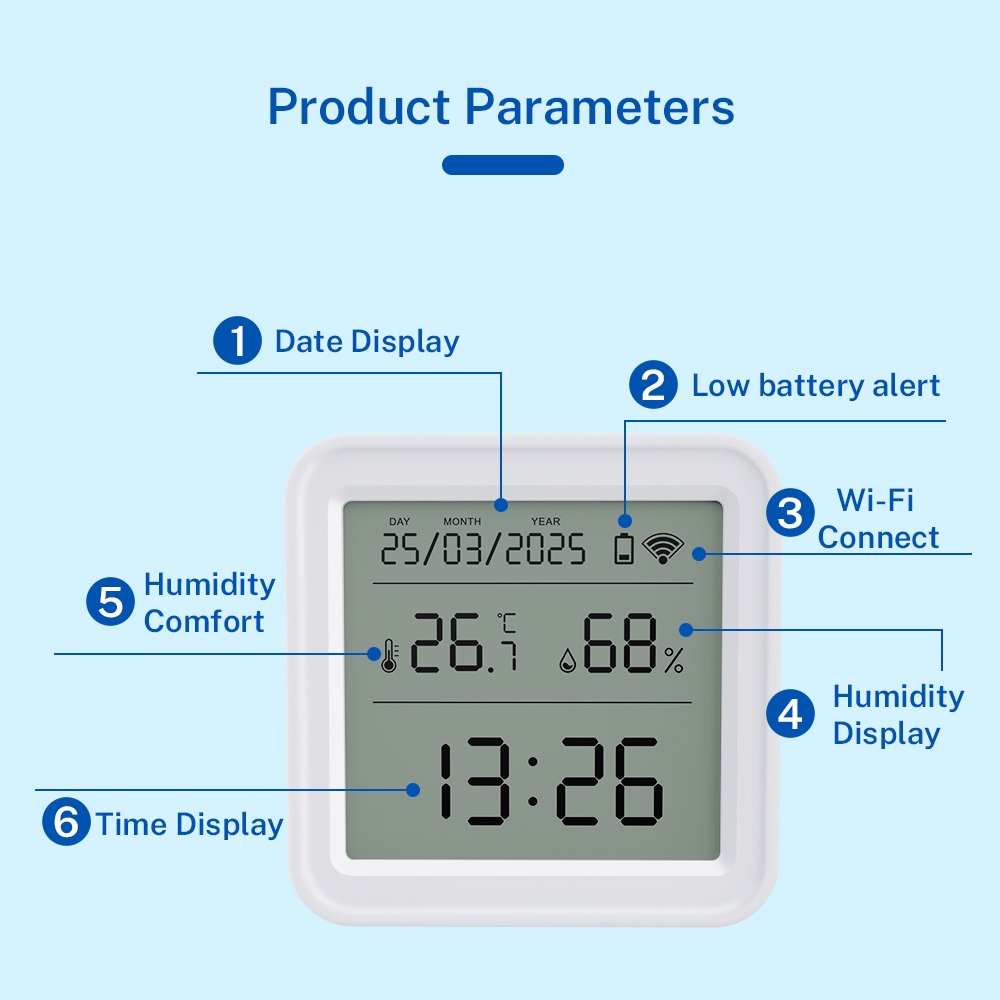 Tuya WIFI Temperatur Feuchtigk – Digital Hygrometer Probe Bewertung und Preis